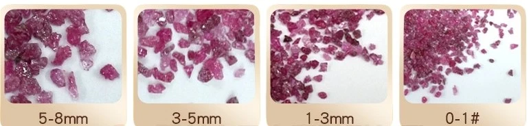 section sand of chromium corundum section sand of chromium corundum